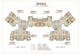 奥园誉景湾3室2厅1厨2卫建面111.00㎡